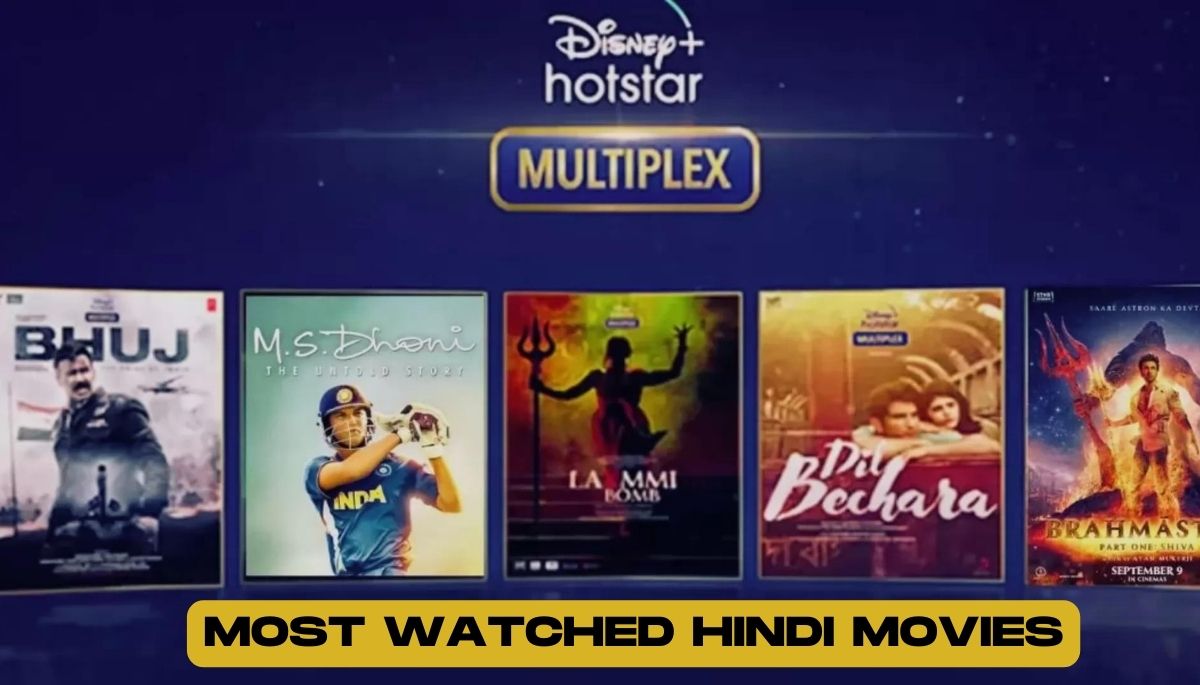 Most Watched Hindi movies on Hotstar